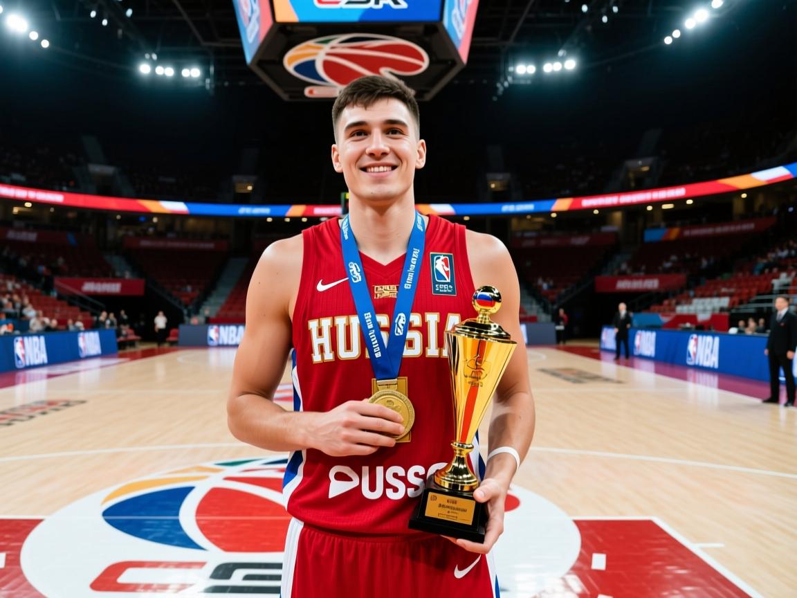 俄罗斯篮球队获得国际大赛亚军 第1张