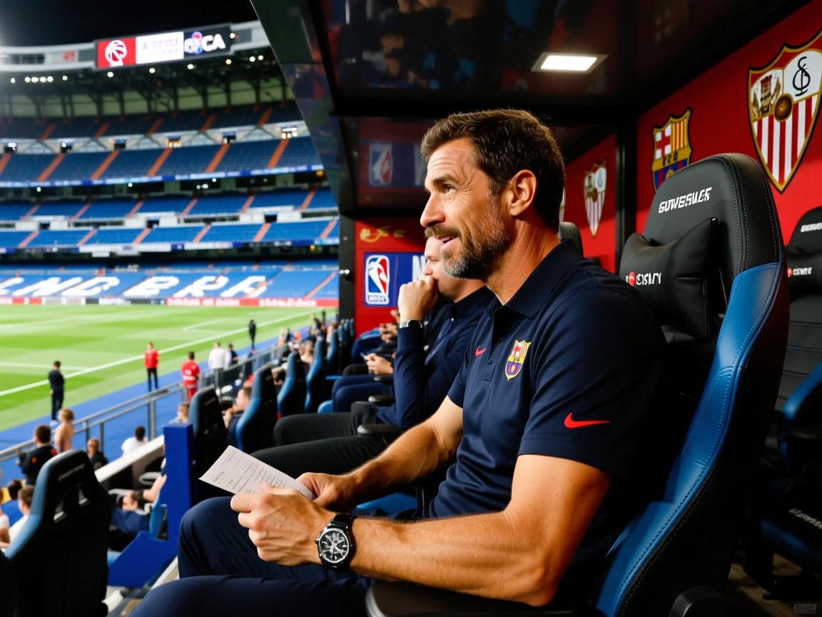 从舒斯特尔到哈维·阿隆索:塞维利亚使伯纳乌的教练席动荡不安的一天,因巴萨而起 第2张